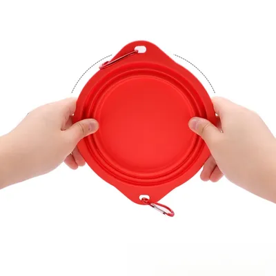 FurryFusion Gamelle de Voyage pour Chien et Chat