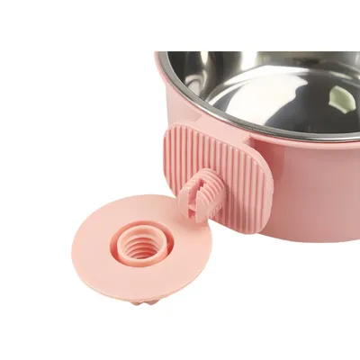 FurryFusion Gamelle amovible et suspendue en acier inoxydable pour chien