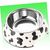 FurryFusion Gamelle en acier inoxydable pour chien et chat
