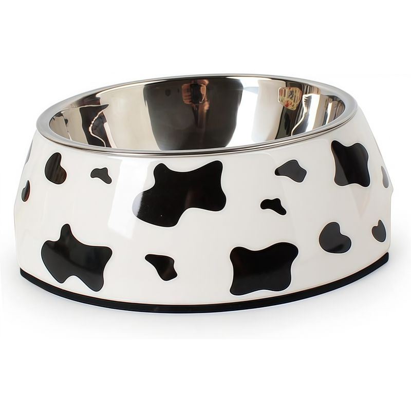 FurryFusion Gamelle en acier inoxydable pour chien et chat