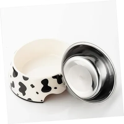 FurryFusion Gamelle en acier inoxydable pour chien et chat