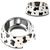 FurryFusion Gamelle en acier inoxydable pour chien et chat