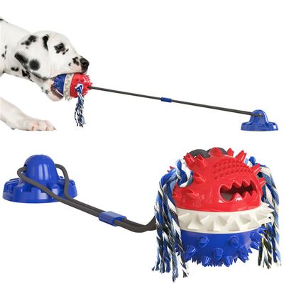 FurryFusion Jouet à mâcher multifonctionnel pour chien avec corde à tirer