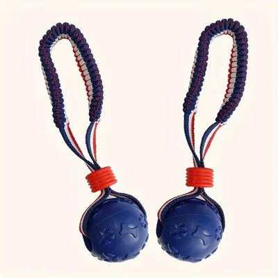 FurryFusion – Knochenball mit elastischer Schnur für Hunde FurryFusion – Knochenball mit elastischer Schnur für Hunde