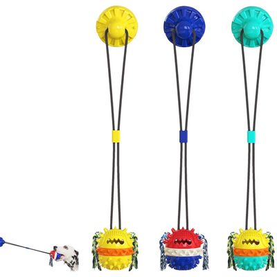 FurryFusion Jouet à mâcher multifonctionnel pour chien avec corde à tirer