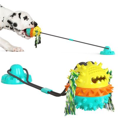 FurryFusion Jouet à mâcher multifonctionnel pour chien avec corde à tirer