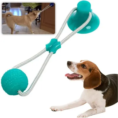 FurryFusion Hundespielzeug mit Leine – Mit Saugnapf FurryFusion Hundespielzeug mit Leine – Mit Saugnapf