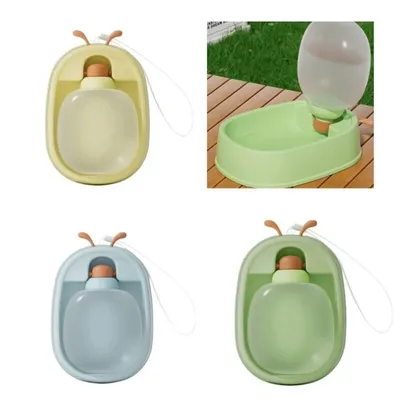 FurryFusion Tasse d'eau pour animal de compagnie - Pliable