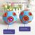 FurryFusion Boule anémone pour chien et chat, sonore