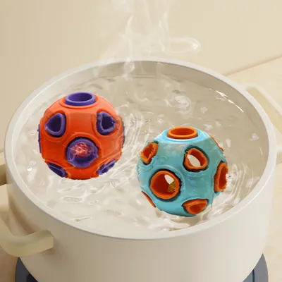 FurryFusion Boule anémone pour chien et chat, sonore