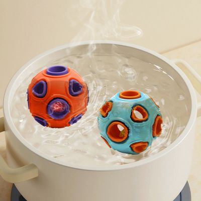 FurryFusion Boule anémone pour chien et chat, sonore