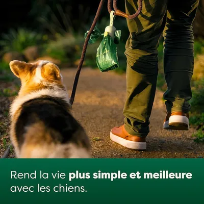 FurryFusion Sacs à crottes pour Chiens - 120 Sacs