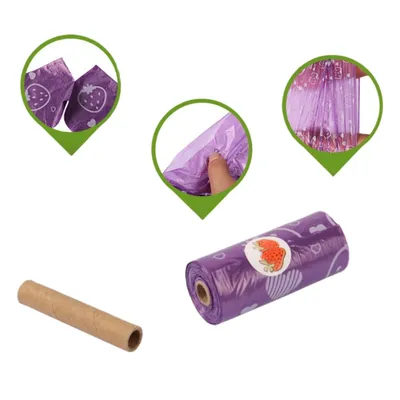 FurryFusion Sacs à excréments pour chien biodégradables