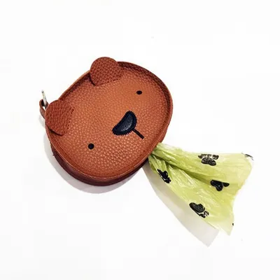 FurryFusion Distributeur de sacs à crottes pour chiens