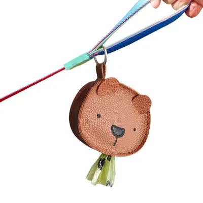 FurryFusion Dispensador de bolsas para excrementos de perro