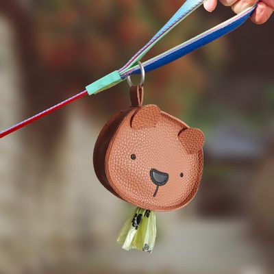 FurryFusion Dispensador de bolsas para excrementos de perro