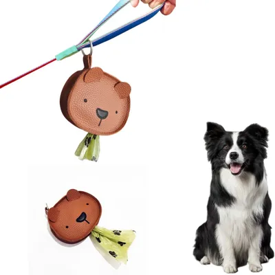 FurryFusion Distributeur de sacs à crottes pour chiens FurryFusion Distributeur de sacs à crottes pour chiens