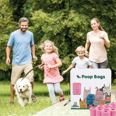 FurryFusion Sacs à excréments parfumés avec distributeur