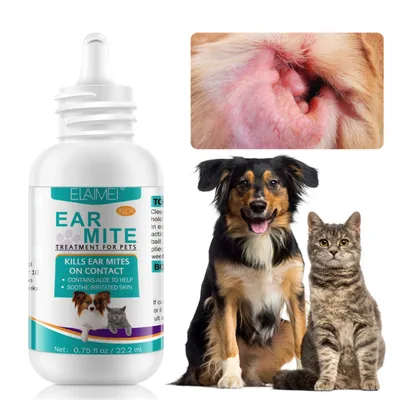 FurryFusion Liquide pour nettoyer les oreilles de chiens et chats