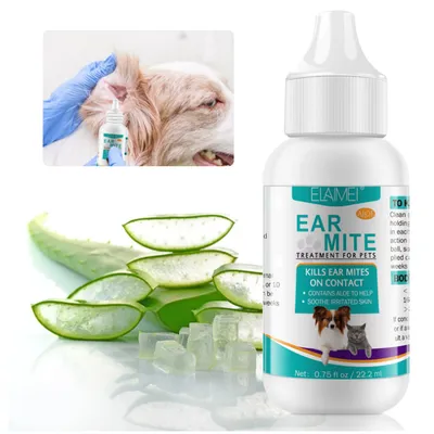 FurryFusion Liquide pour nettoyer les oreilles de chiens et chats