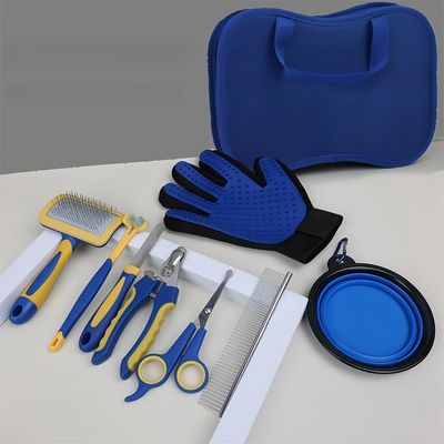 FurryFusion - Kit d'Outils de Toilettage pour Animaux (8 Pièces)