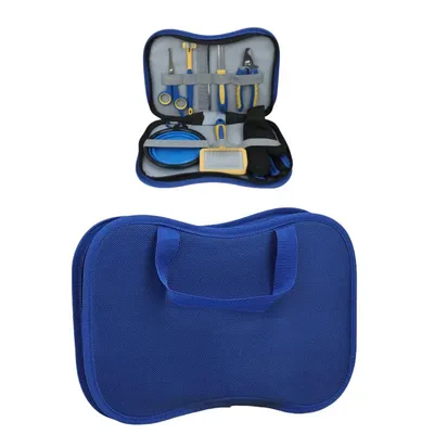 FurryFusion - Kit d'Outils de Toilettage pour Animaux (8 Pièces)