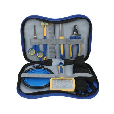 FurryFusion - Kit d'Outils de Toilettage pour Animaux (8 Pièces)