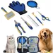 FurryFusion - Kit d'Outils de Toilettage pour Animaux (8 Pièces)
