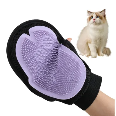 FurryFusion - Gant de Bain et de Peignage Chats et chiens