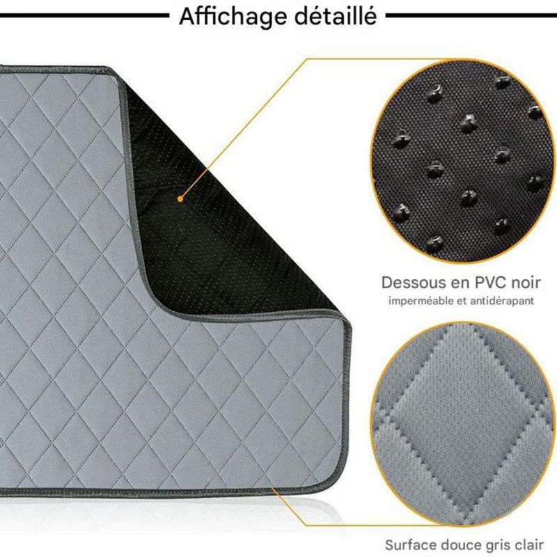 FurryFusion Lot de 2 tapis pour cage de petit animal