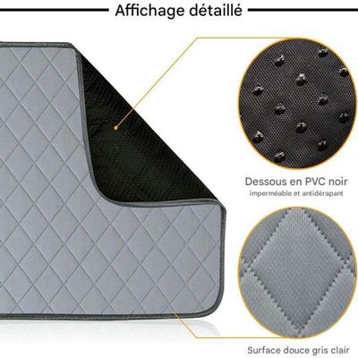 FurryFusion Lot de 2 tapis pour cage de petit animal