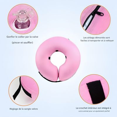 FurryFusion cono de protección para perros