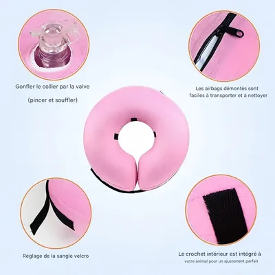 FurryFusion Cône de protection pour chiens