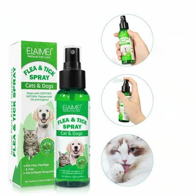 FurryFusion Spray antiparasitaire pour chiens et chats 100ml