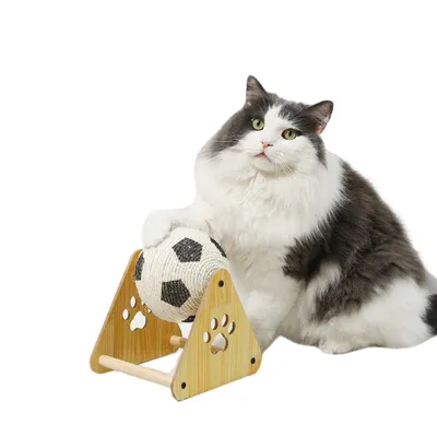 FurryFusion Griffoir en forme de balle pour chat