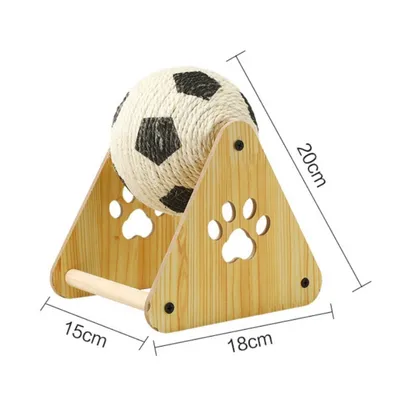 FurryFusion Griffoir en forme de balle pour chat