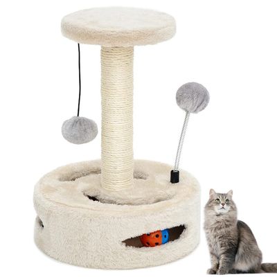 FurryFusion Arbre à Chat avec Balle Pendante