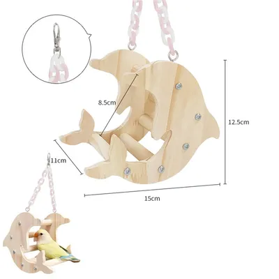 FurryFusion Jouet de grignotement pour perroquet