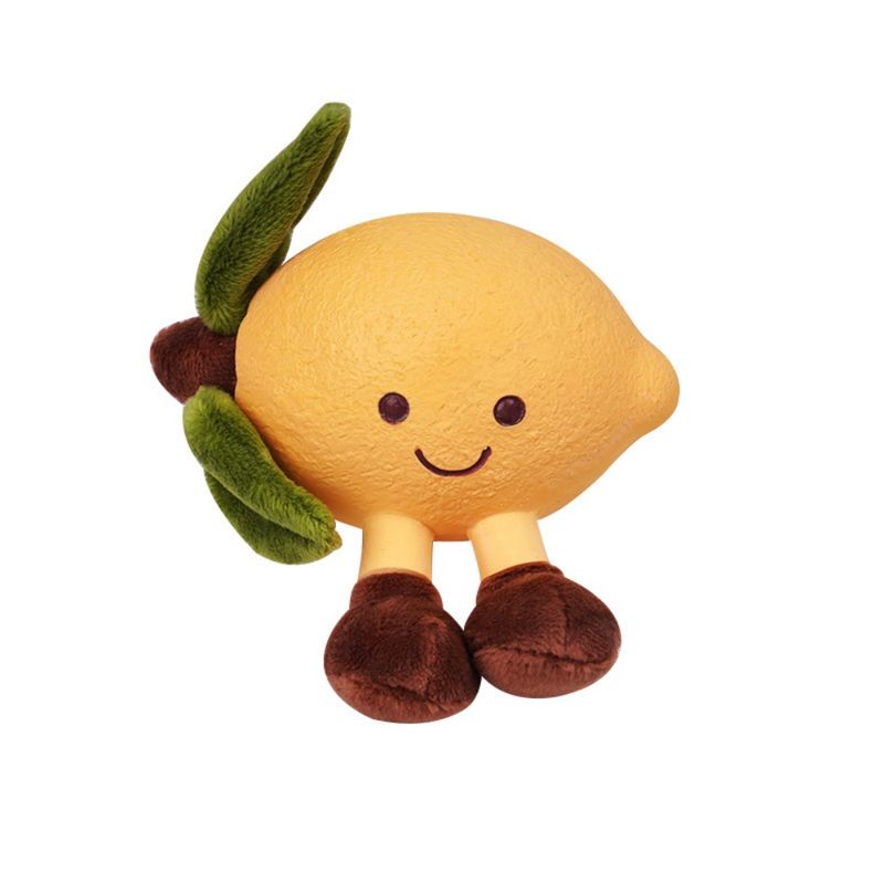 FurryFusion Jouet à mâcher en forme de fruit pour chien