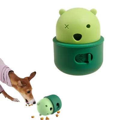 FurryFusion Jouet pour chien en forme de tasse qui fuit