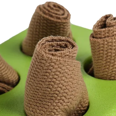 FurryFusion Jouet pour chien cube magique qui fuit de la nourriture