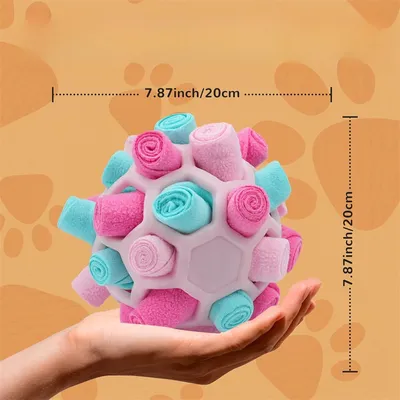 FurryFusion Balle à renifler pour chien