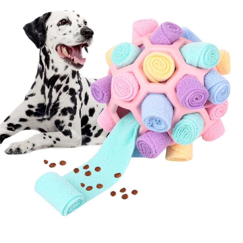 FurryFusion Balle à renifler pour chien