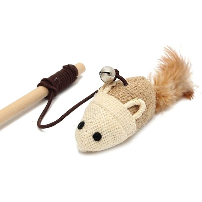 FurryFusion Chat Teaser Toy - Avec Cloche