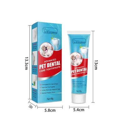 FurryFusion Pasta de dientes para perros para refrescar su aliento