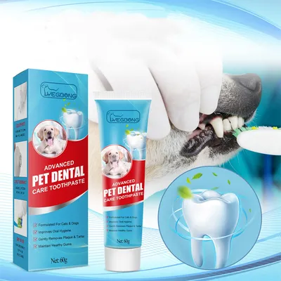 FurryFusion Pasta de dientes para perros para refrescar su aliento