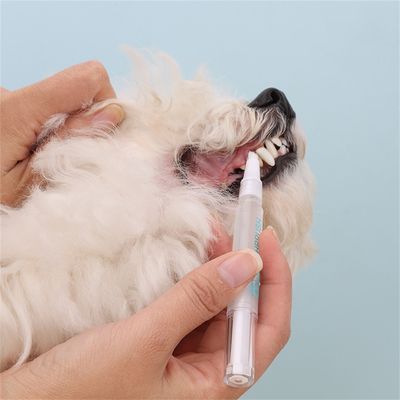 FurryFusion Cepillo de dientes para mascotas tipo bolígrafo