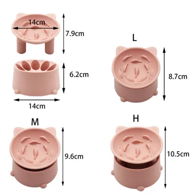 FurryFusion Gamelle surélevée pour chat