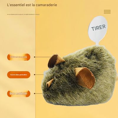 FurryFusion Jouet pour chat,Souris en peluche