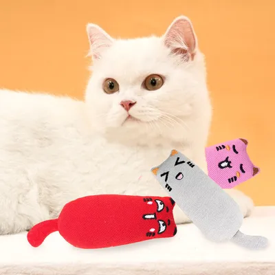 FurryFusion Pack de 5 Jouets en Peluche pour Chat